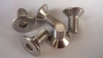 304 stainless steel countersunk head hexagonal screw DIN7991 flat head hexagon bolt M6