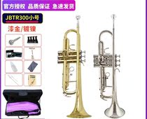 Jinbao JBTR-300 trumpet instrument gold silver B flat grade test performance