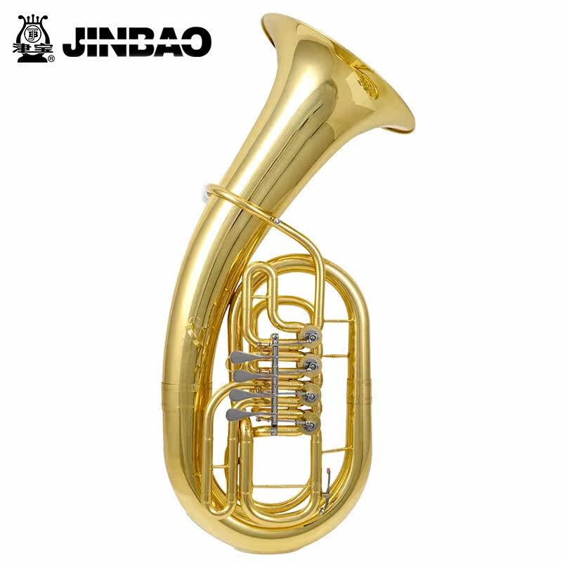 Zingbao upper bass number four flat key upper bass number JBEP-1110 upper bass large holding number instrument