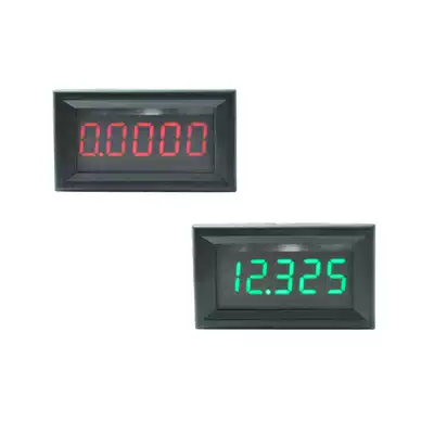 High-precision voltmeter digital display DC 12v small car car mosaic voltage measurement five millivolts