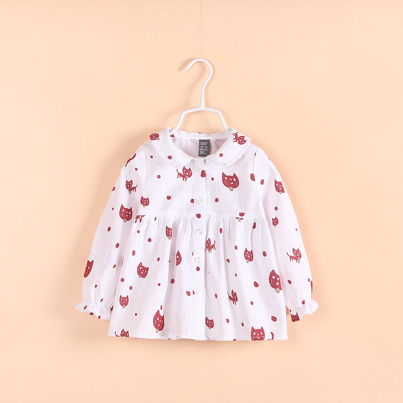 Chemise fille à manche longue - Ref 2086342 Image 22