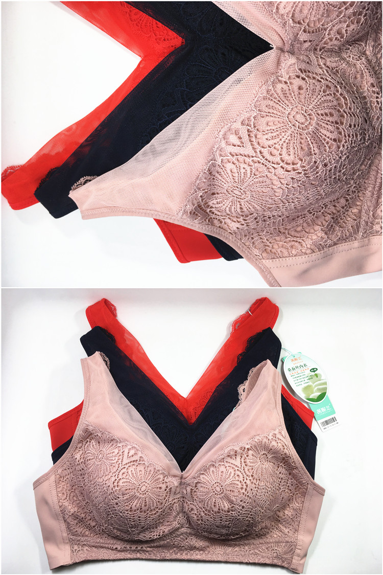 茜妮兰 áo ngực 3892 không có vòng lụa đồ lót yoga thể thao thoải mái ren gợi cảm vest mỏng quần xì