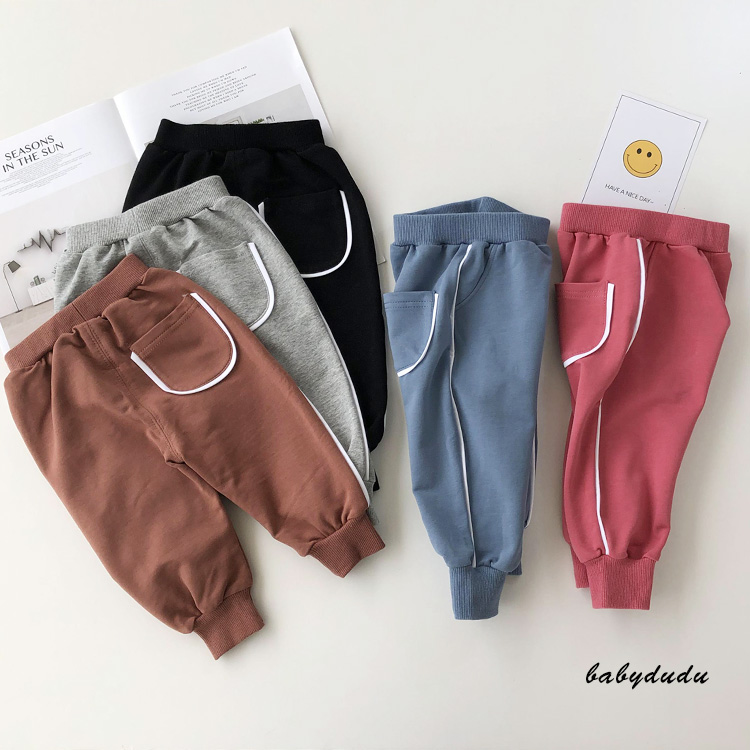 Baby Pants Spring Autumn Clothes Children baby Large PP pants male and female child Harun pants outside wearing sports pants tide 0-1-3-year-old 2