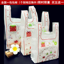 Fine gift Christmas plastic shopping bag cute candy bag boutique cartoon baking hand-carrying Sacca bag