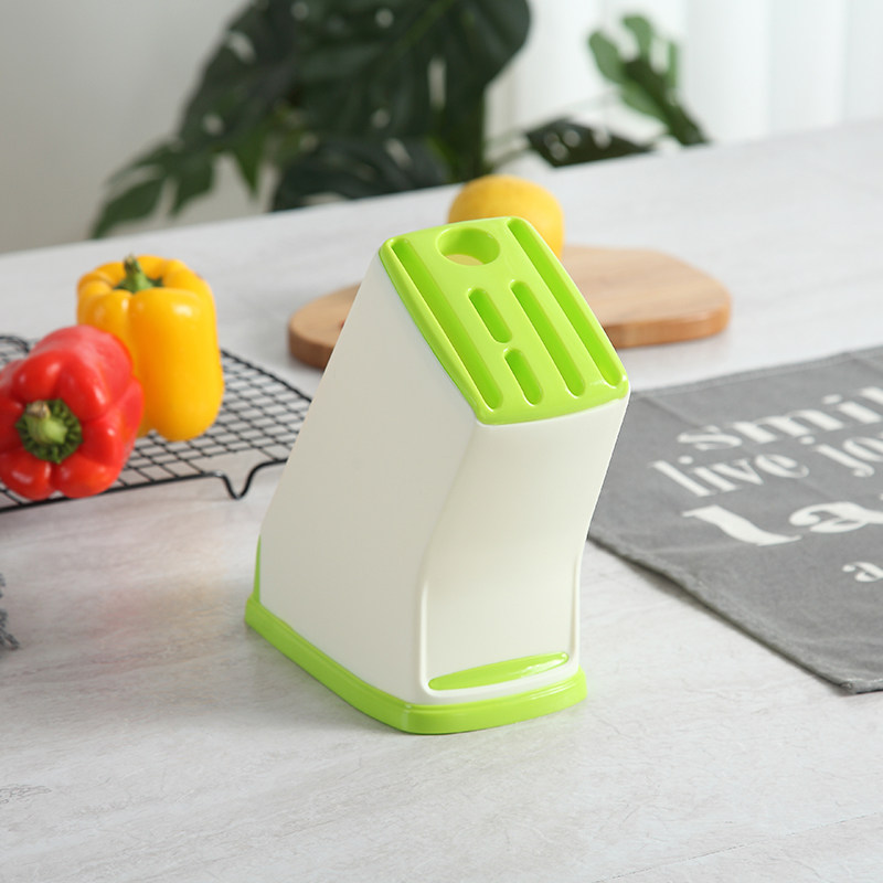 Plastic Cutter Holder Multifunction Shelve Knife Holder Kitchen Knife Holder Creative Home Insert Kitchen supplies