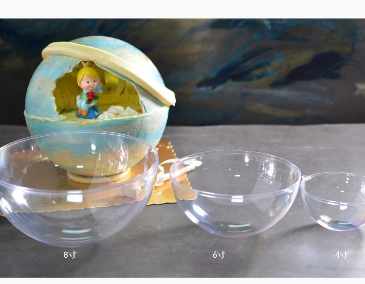 Khuôn bánh hành tinh tròn 8 inch Sáng tạo chủ đề ngôi sao đỏ may mắn hành tinh sô cô la mousse bóng khuôn - Tự làm khuôn nướng khay làm kem