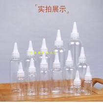 10 20 30 50 100 250 ml transparent tip mouth bottle emulsion bottle plastic bottle split bottle