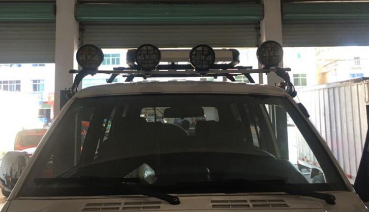 Cheetah 2030 Black King Kong 6470 xe roof rack bracket mưa máng kẹp lưu vực chìm claw chữ thập bar ánh sáng đứng