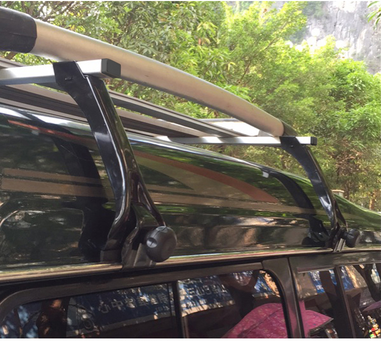 Cheetah 2030 Black King Kong 6470 xe roof rack bracket mưa máng kẹp lưu vực chìm claw chữ thập bar ánh sáng đứng