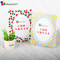 DIY handmade creative cartoon photo frame photo album material Package Art parent-child puzzle gift to pass the time