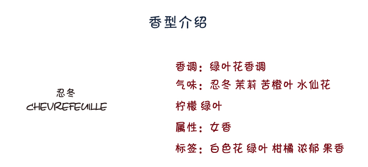 Midsummer phải có Xiaojiabiyu Lonicera AG hoa kim ngân lạnh nước hoa tươi mẫu hoa nữ sinh - Nước hoa dầu thơm chanel