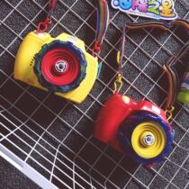Spot childrens net red same fairy camera bubble machine bubble camera camera bubble machine with light music