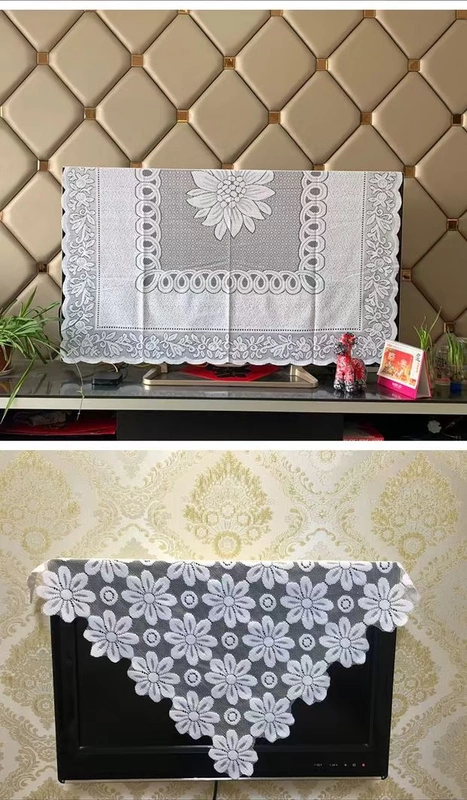 Phong cách châu Âu bàn khăn trải bàn bàn cà phê vải ren vải khăn trải bàn hình chữ nhật bụi vải TV vải che tủ lạnh máy giặt - Khăn trải bàn