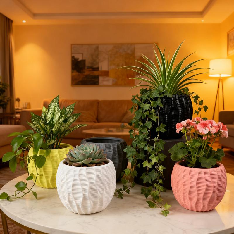 Modern Minimalist Creative Ceramic Flower Pot for Living Room Balcony Indoor Use, Personalized Phalaenopsis Orchid Ruyi Queen Plant Container Modern Minimalist Creative Ceramic Flower Pot for Living Room Balcony Indoor Use, Personalized Phalaenopsis Orchid Ruyi Queen Plant Container