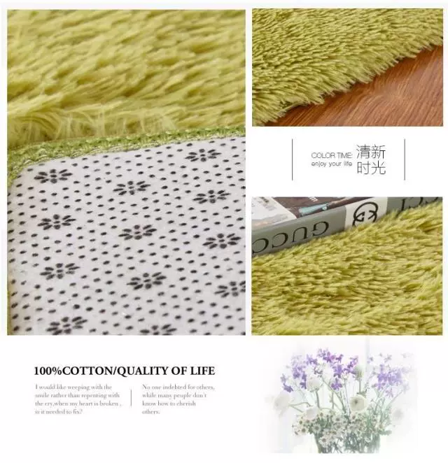 Có thể giặt hình chữ nhật Thảm Sofa Phòng khách Bàn cà phê Phòng ngủ Đầu giường Mat Bay Cửa sổ Tatami Chăn Hoàn toàn tùy chỉnh