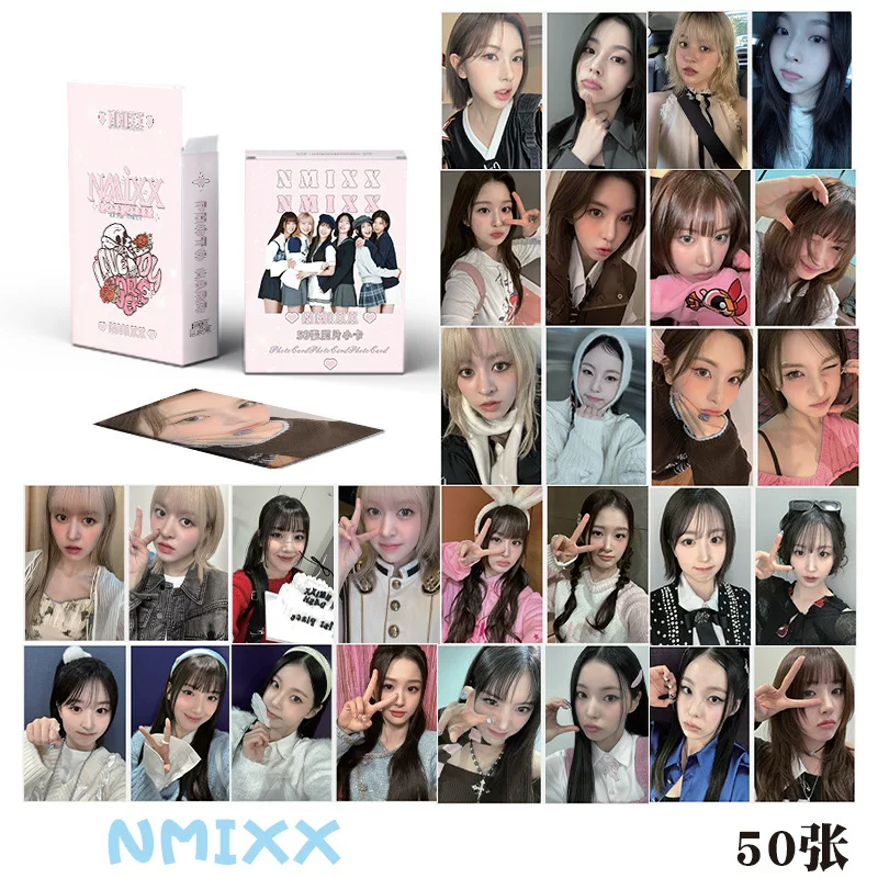 KPOP небольшая коллекция карточек порошковая чернила ve aespa gider