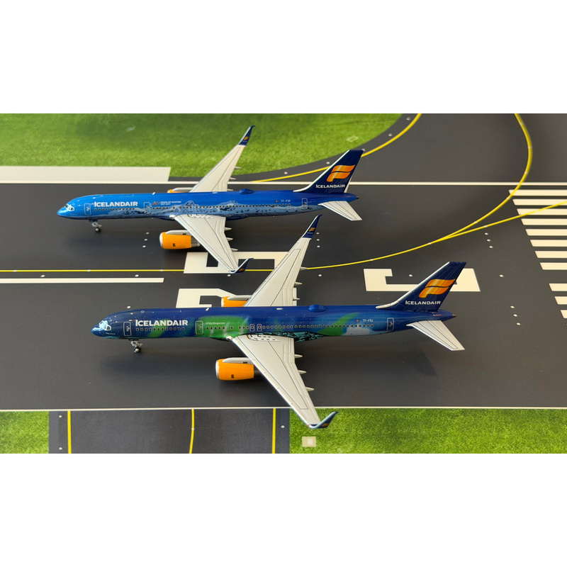 Ng53211/53212 1:400 Icelandair Alloy B757-200 Aurora Livery Ng53211/53212 1:400 Icelandair Alloy B757-200 Aurora Livery