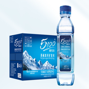 【5100】西藏冰川天然矿泉水330ml*24瓶