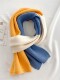 Scarf Women's Autumn and Winter Neck Protector Korean Version Cute Girls Knitted Versatile Student Children's Baby Scarf 2025 New Style