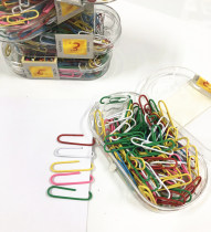 Paperclip Color cute paperclip Paperclip paper clip 100 learning stationery