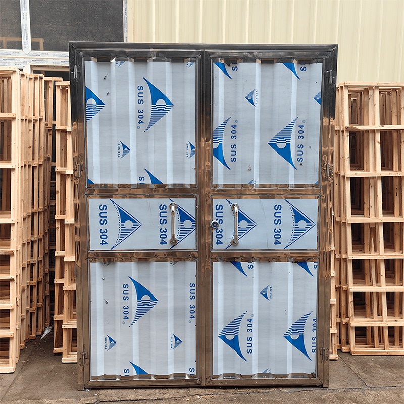 Stainless Steel Door Double Door Spot Stainless Steel Double Door Rural Double Door Outdoor Partial Door Entry Door