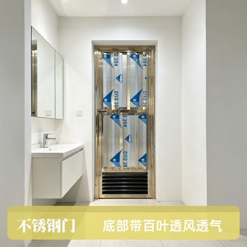 Bathroom Louvered Door Stainless Steel Door Ventilation Door Bathroom Door Louvered Door Stainless Steel Door Ventilation Louvered Door