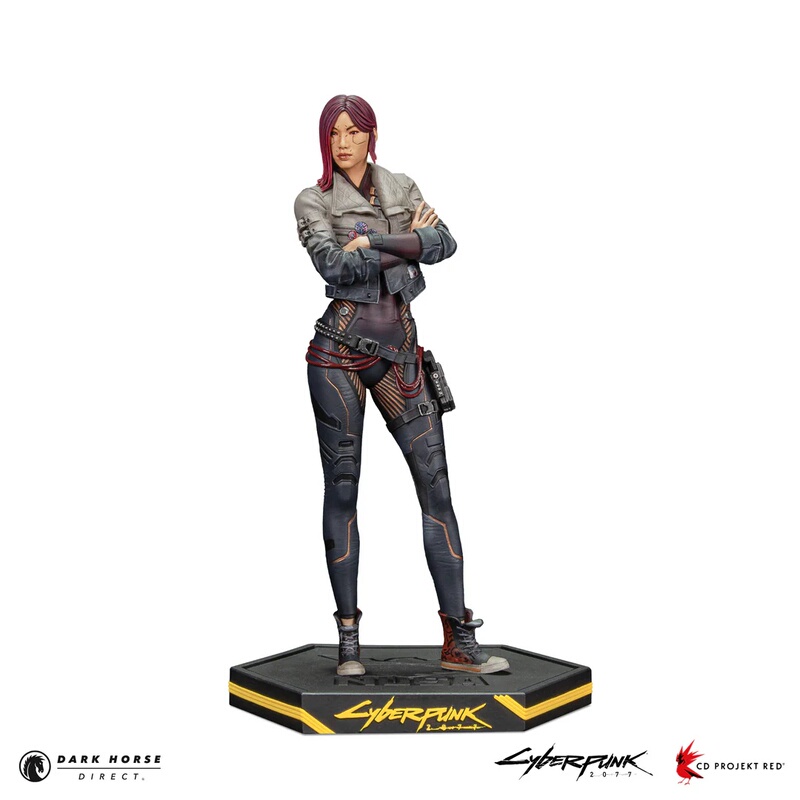 In Stock Darkhorse Merchandise Cyberpunk 2077 Sparrow Song Zhao Mei Figure Model Statue