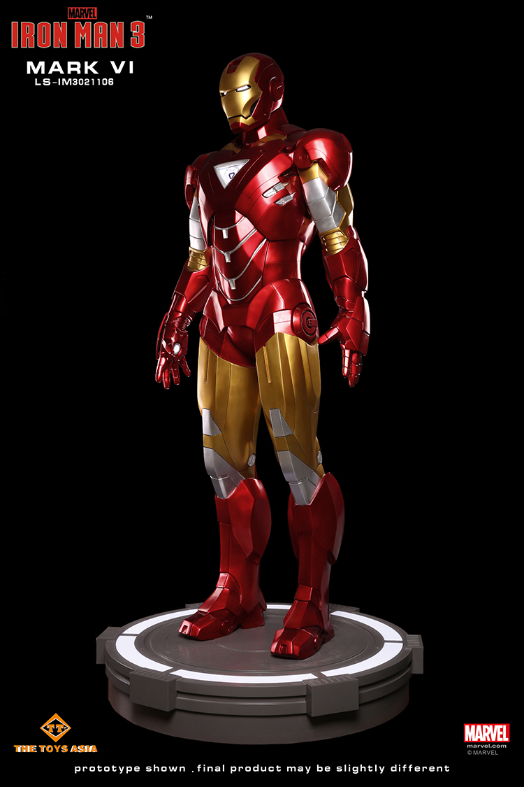 Avengers 1 đến 1 MK6 toàn thân tượng tượng tay mô hình nhựa trang trí văn phòng - Gundam / Mech Model / Robot / Transformers mô hình robot gundam