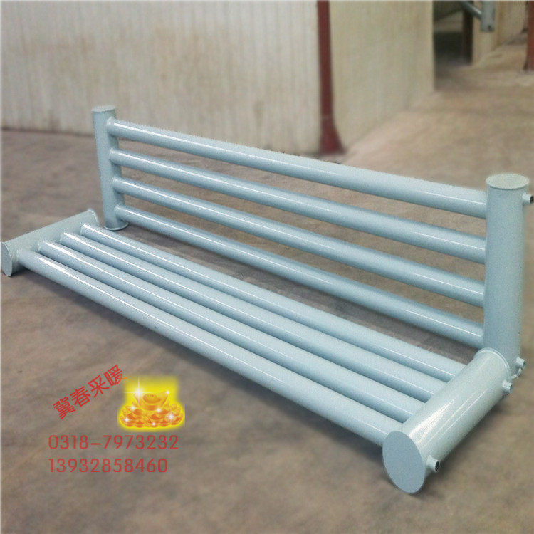 Industrial radiator Smooth pipe radiator Hot water type smooth pipe radiator Light pipe radiator