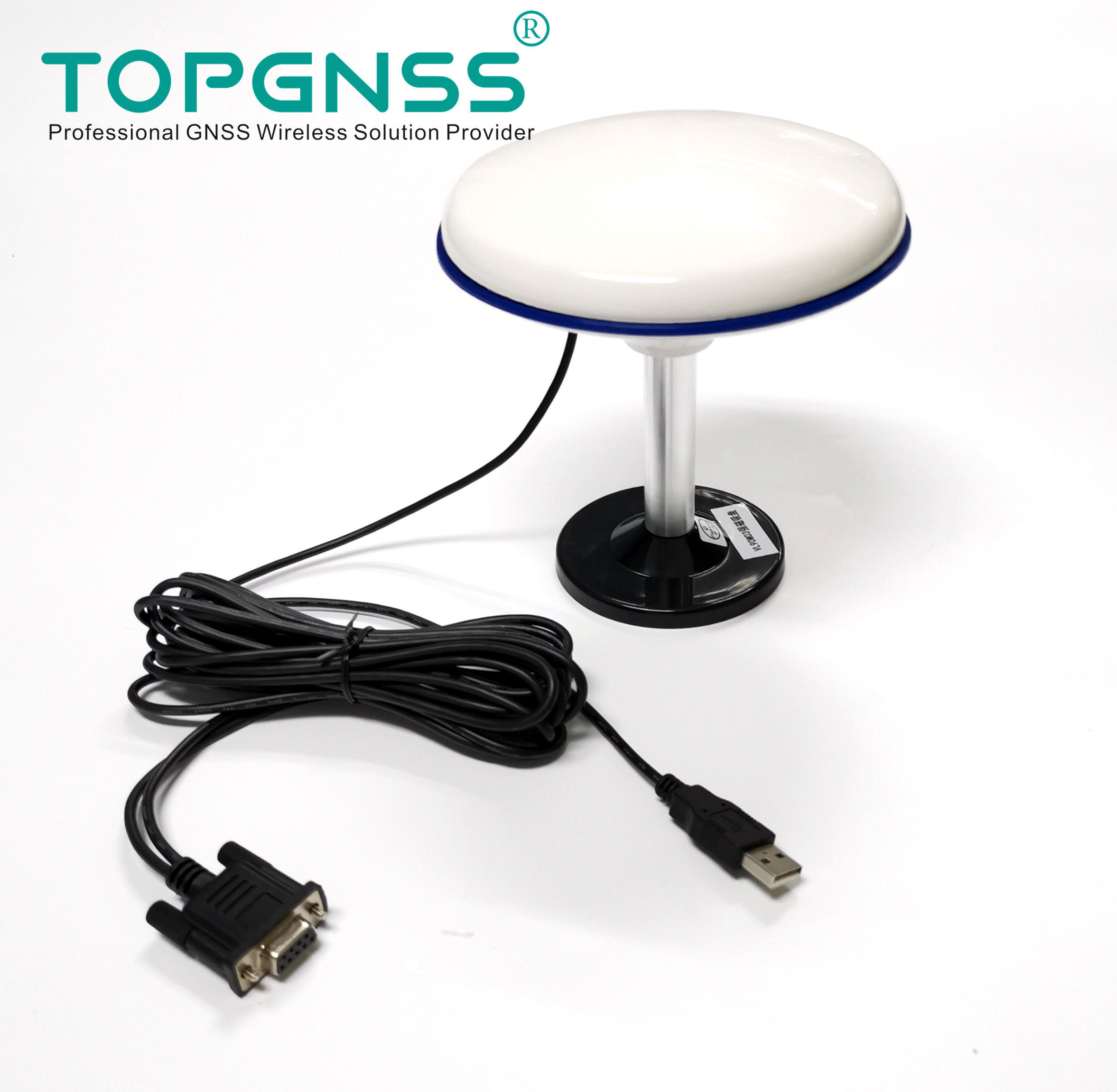 TOPPGNSS sub-grade high precision Beidou mushroom head USBGPS module receiver RS232 GLONASS