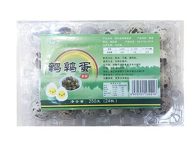 国伟 250 г свежих перепелиных яиц (24 шт.)