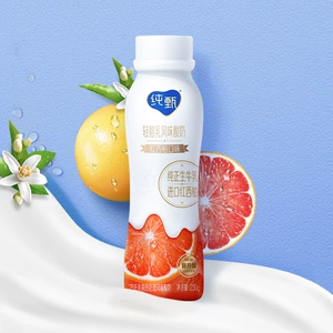 Mengniu Pure Zhen Light Buttermilk йогурт (красный грейпфрутовый вкус) 230 мл*10 бутылок
