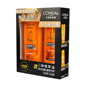 L'Oreal, питательное масло, шампунь, кондиционер, крем для волос, 400 мл, 200 мл