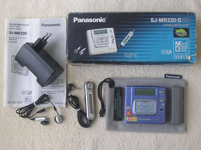 Panasonic SJ-MR220 MD录放随身听(带盒包装！)评价- 淘宝网