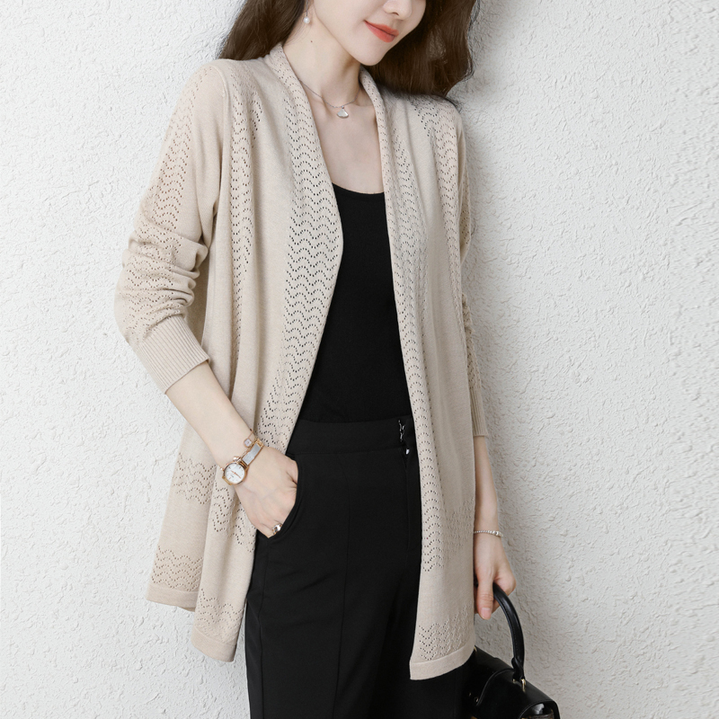 Mid-Length Sweater Coat for Women, Spring and Autumn, Plus Size, Outerwear, Wool Knit Cardigan, Shawl Top, Cashmere Sweater Mid-Length Sweater Coat for Women, Spring and Autumn, Plus Size, Outerwear, Wool Knit Cardigan, Shawl Top, Cashmere Sweater