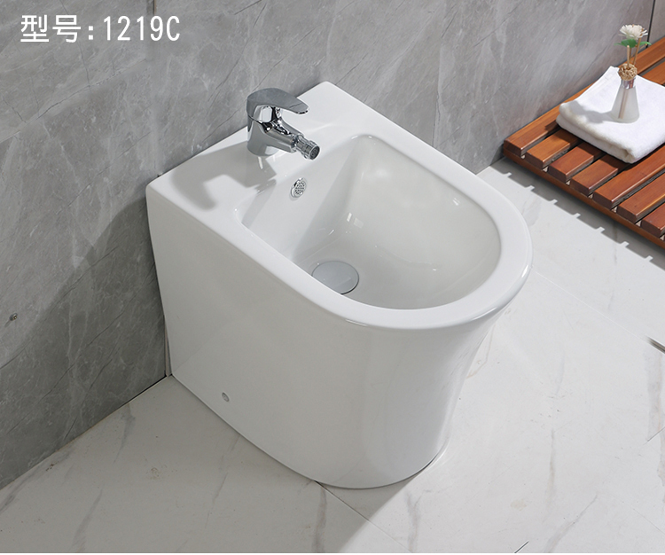 Floor-Standing Bidet for Feminine Hygiene, Private Parts and Anal Irrigation, Female Sitz Bath, Bidet, Ceramic Basin 1219C Floor-Standing Bidet for Feminine Hygiene, Private Parts and Anal Irrigation, Female Sitz Bath, Bidet, Ceramic Basin 1219C
