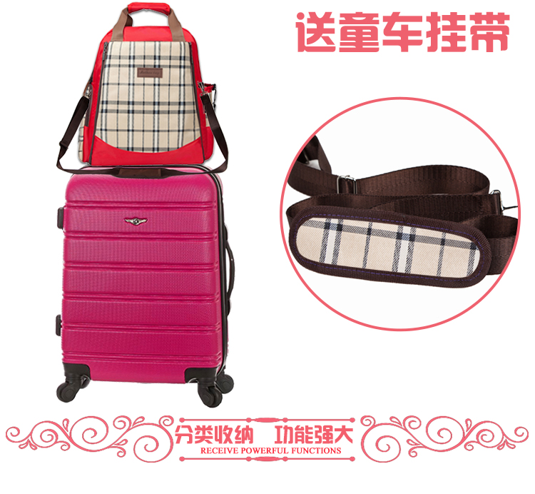 Thời trang xác ướp túi đa chức năng công suất lớn mẹ túi vai mẹ em bé túi em bé ra túi phụ nữ mang thai ba lô bán túi mẹ và bé