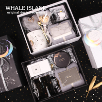 Wedding best man man practical cup small gift Wedding creative bridesmaid business annual party gift box High-end