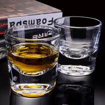 Bar ktv whisky glass thick bottom 6 sets of foreign wine glasses glass home thick white wine cup