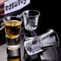 Hộ gia đình Bullet Cup Trắng Wine Glass Set 6 Rượu Vang Nhỏ Kính Wine Cellar Cốc Trong Suốt 12 Túi Rượu Vang Bộ chén uống rượu đẹp
