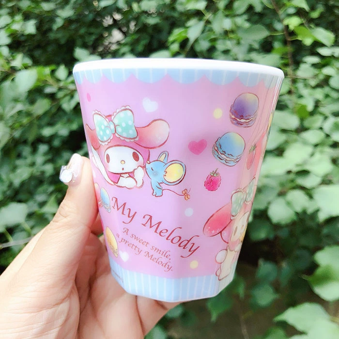 Nàng tiên cá Ba mắt Gemini Melody Nhựa Melamine Nhựa Cup Bàn chải đánh răng Cup Cup Nước súc miệng Cup - Tách