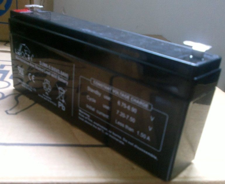 Factory direct LEOCH leoch DJW65 0 6V5AH Mettler Toledo CUB moistureproof type battery