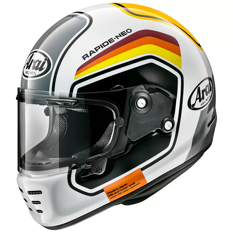 ARAI RAPIDE-NEO Ретро Круз Харли Латте Свободное Восхождение Мотоцикл Мотошлем полного лица