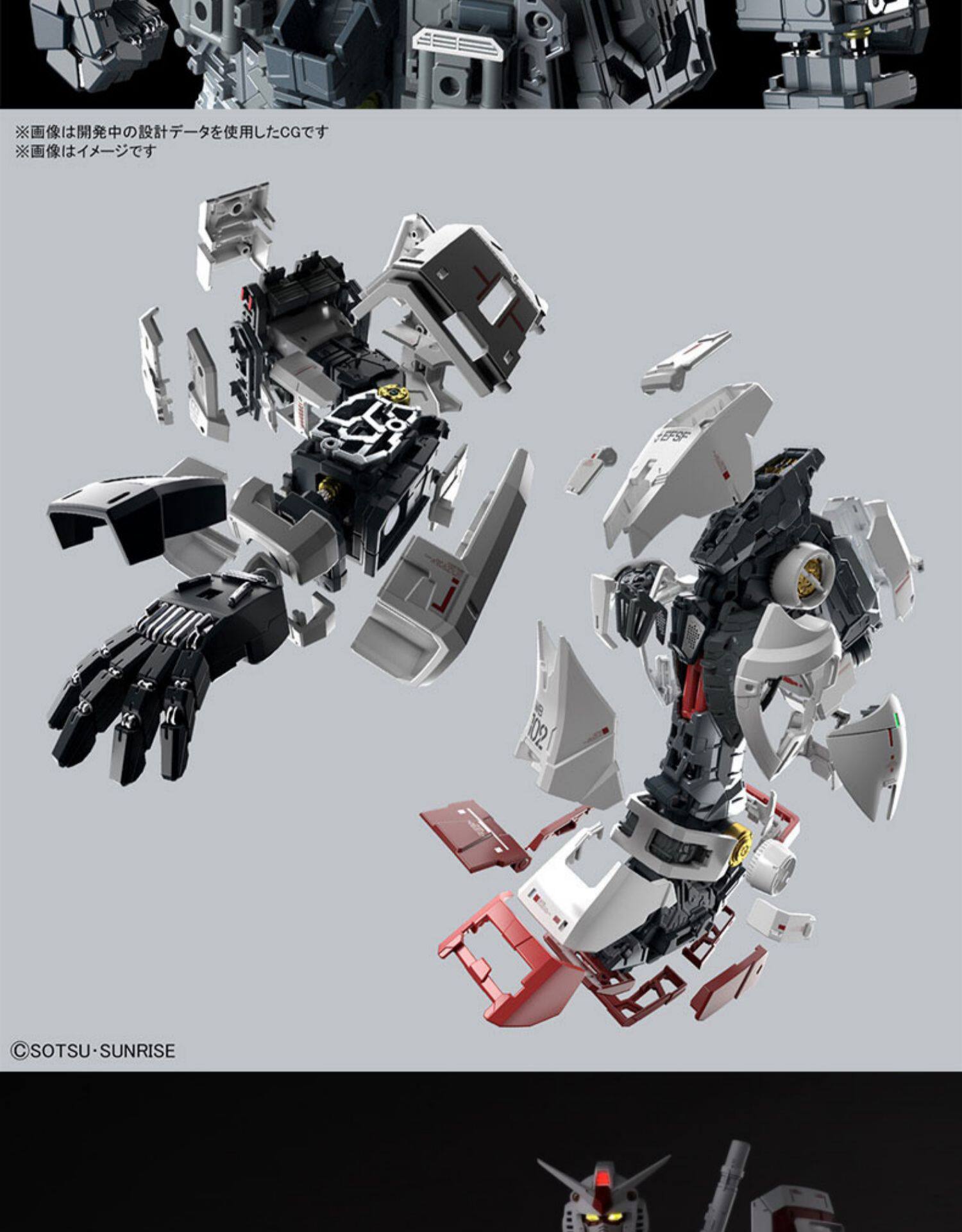Игрушки из сериалов Gundam 万代 pg 1/60 rx-78-2 rx78 高达元祖 pgu 2.0 unleashed Bandai
