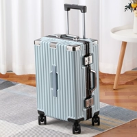 Голубой [передняя ручка + подстаканник для воды], усиленный двойными рядами заклепок.