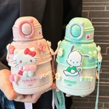 Hello Kitty, детский стакан для школьников со стаканом