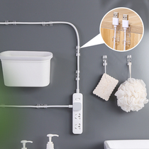 Wire holder Cable manager Network cable routing artifact Line line clip Line snap nail-free self-adhesive 0206