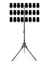 Multi-position mobile live broadcast stand landing 30-position multi-position group control put multiple adjustable angle multi-head mobile phone stand