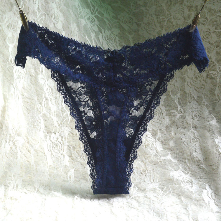 Đầy đủ 3 包邮 Châu Âu và Mỹ sexy thong nữ trong suốt lưới ren T quần nóng cám dỗ dicing quần lót quần xì giấy