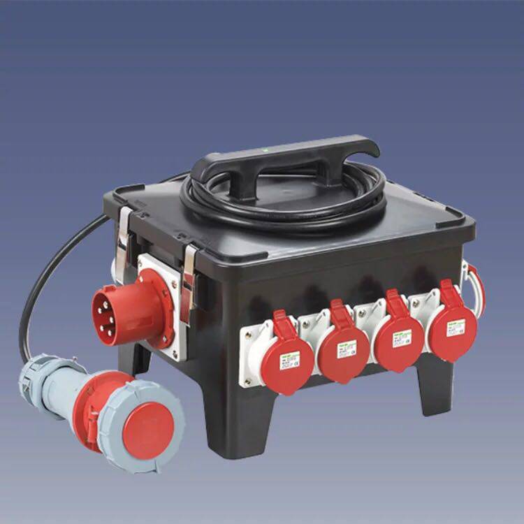 Portable Industrial Socket Box Outdoor Waterproof Distribution Box Multifunctional Combination Socket MX-JNS3-1002